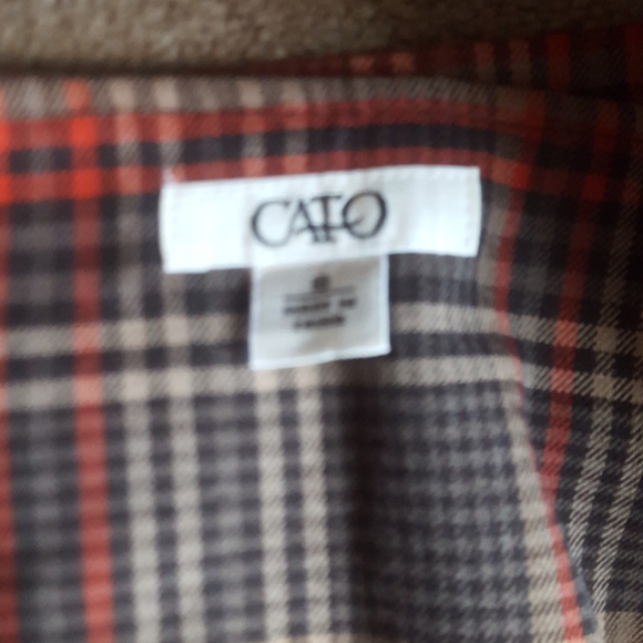 Cato Vintage Plaid Toggle Skirt - Picture 5 of 8